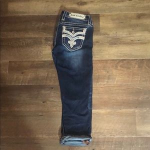 Rock Revival Crop Jeans Size 27